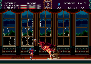 Castlevania The New Generation Sega Genesis Mega Drive Video Game