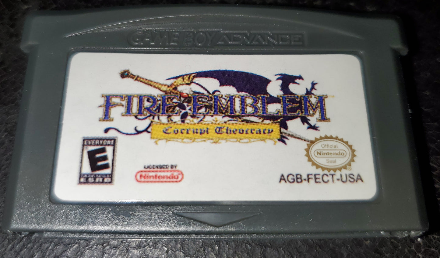 Fire Emblem Corrupt Theocracy GBA Video Game Nintendo Game Boy Advance