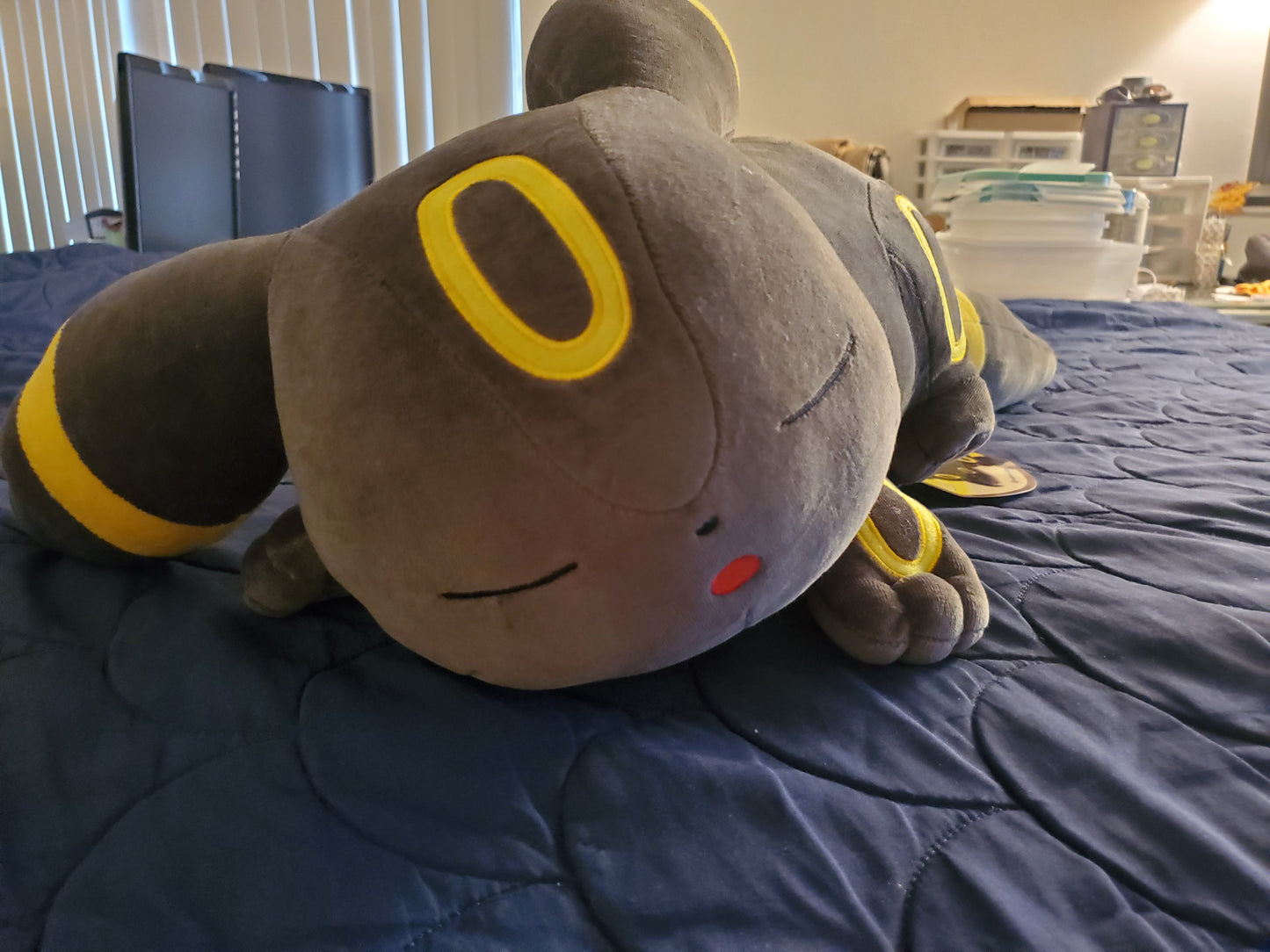 Pokemon Center Umbreon Sleeper Plush Eeveelutions Plush Rare Authentic