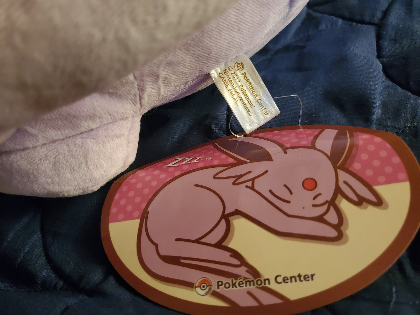 Pokemon Center Espeon Sleeper Plush Eeveelutions Plush Rare Authentic