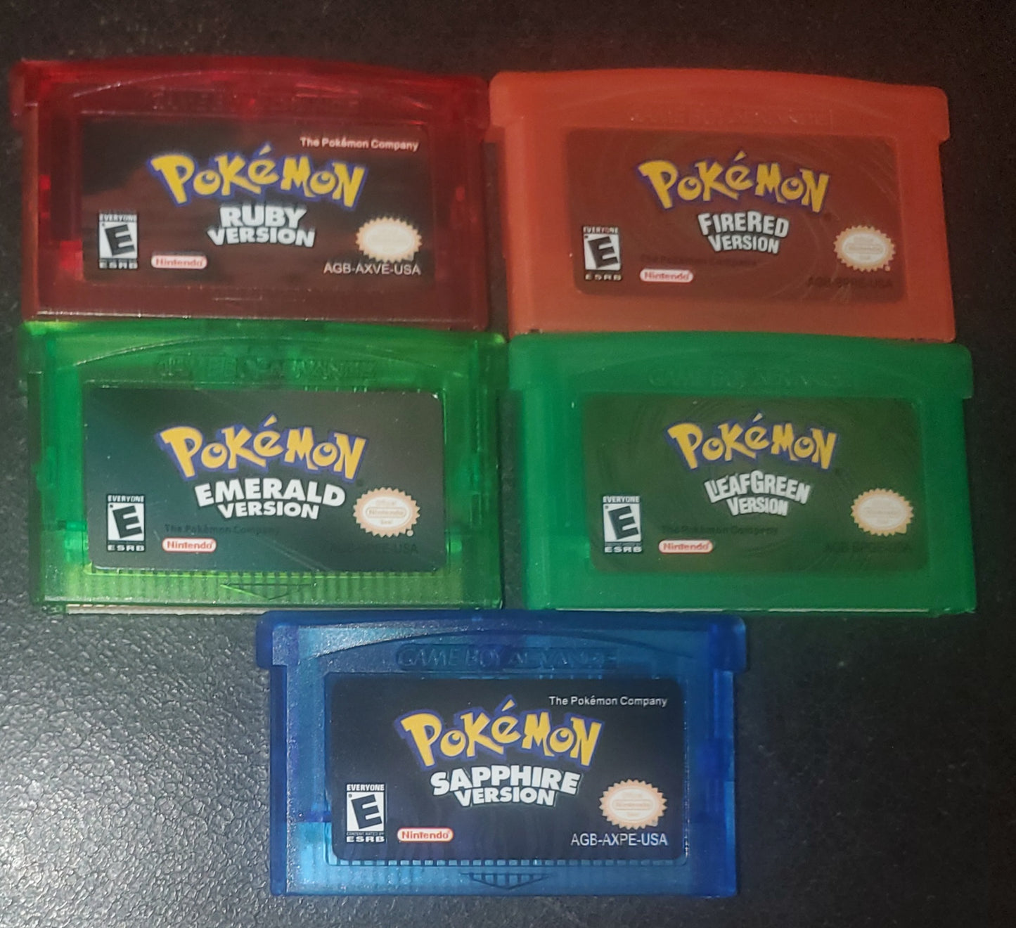 GBA Video Games Collection Bundle Lot Nintendo Gameboy Advance