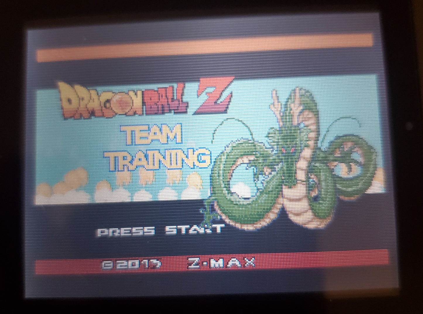 DBZ Team Training GBA ROM Hack Video Game Cartridge Pokemon