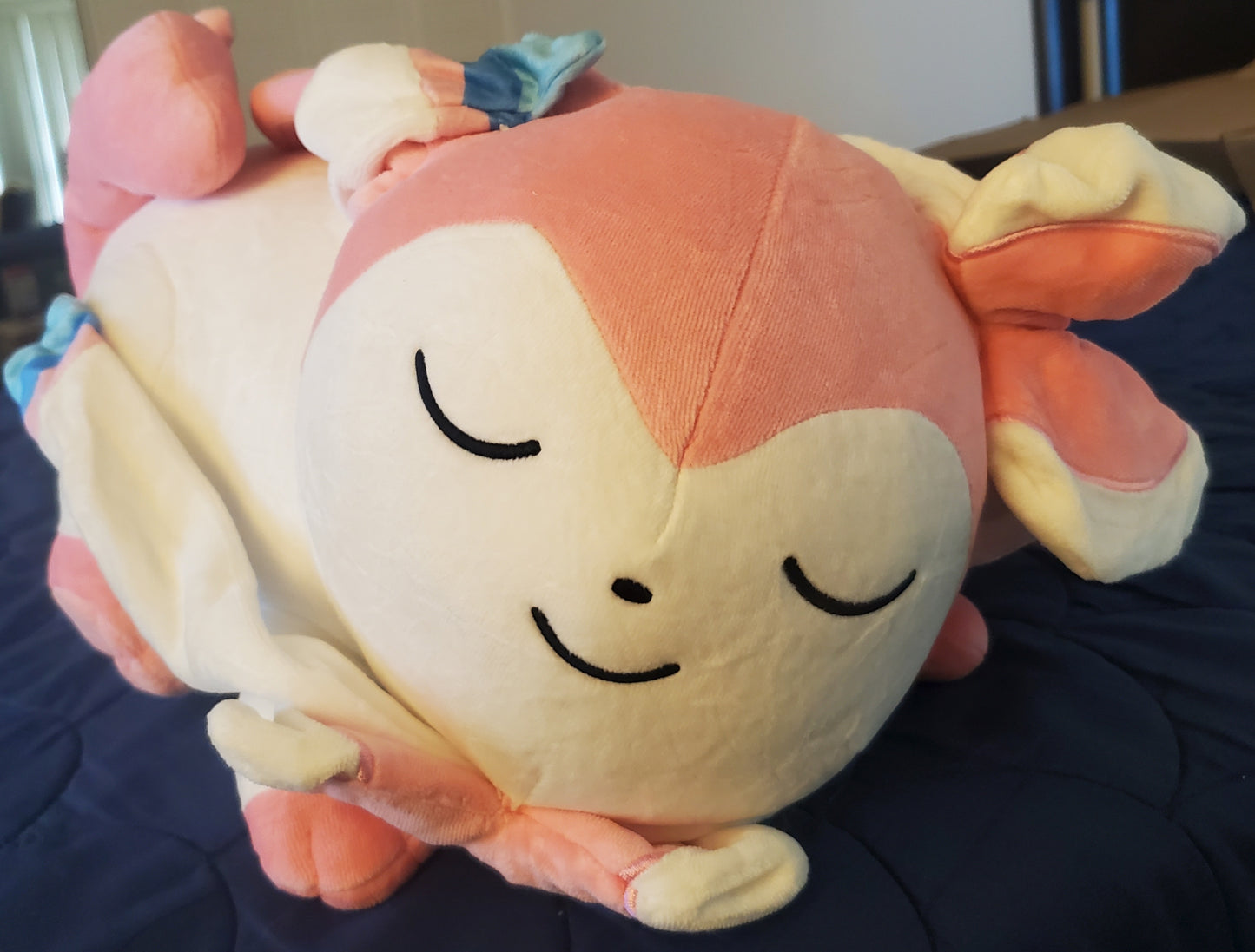 Pokemon Center Sylveon Sleeper Plush Eeveelutions Plush Rare Authentic
