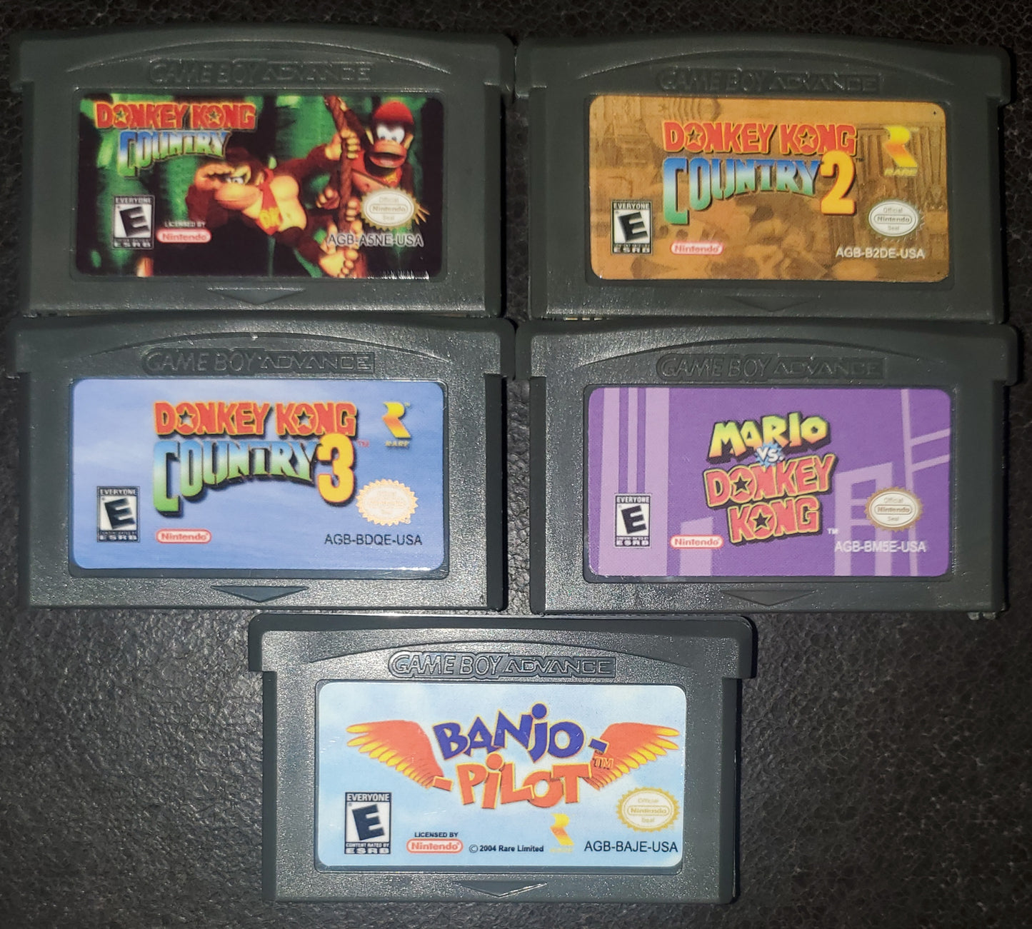 GBA Video Games Collection Bundle Lot Nintendo Gameboy Advance