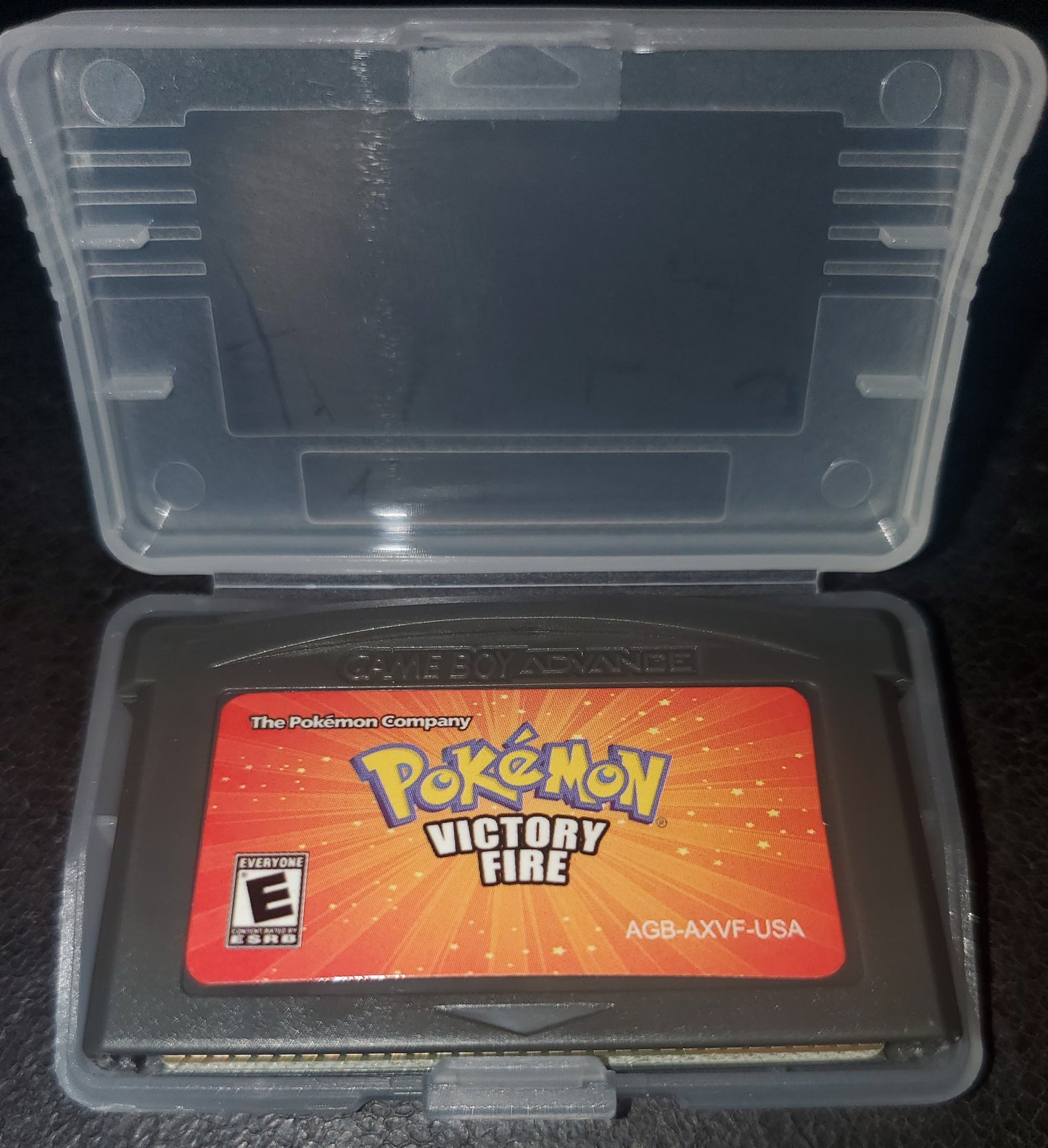 Pokemon Victory Fire GBA ROM Hack Video Game Custom Gameboy Advance