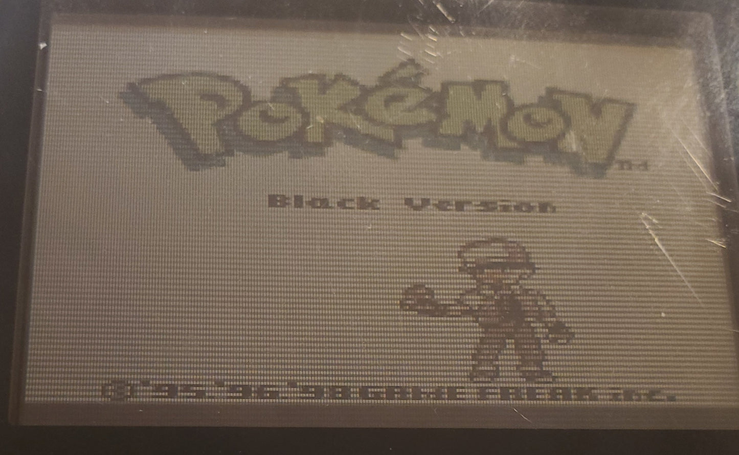 Pokemon Creepy Black GBC Rare GameBoy Color Game Custom ROM
