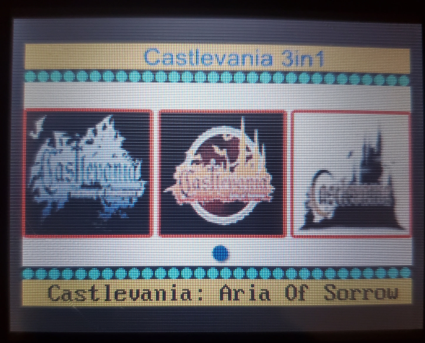Castlevania Triple Pack Advance GBA Game Cartridge Boy Advance 3 in 1