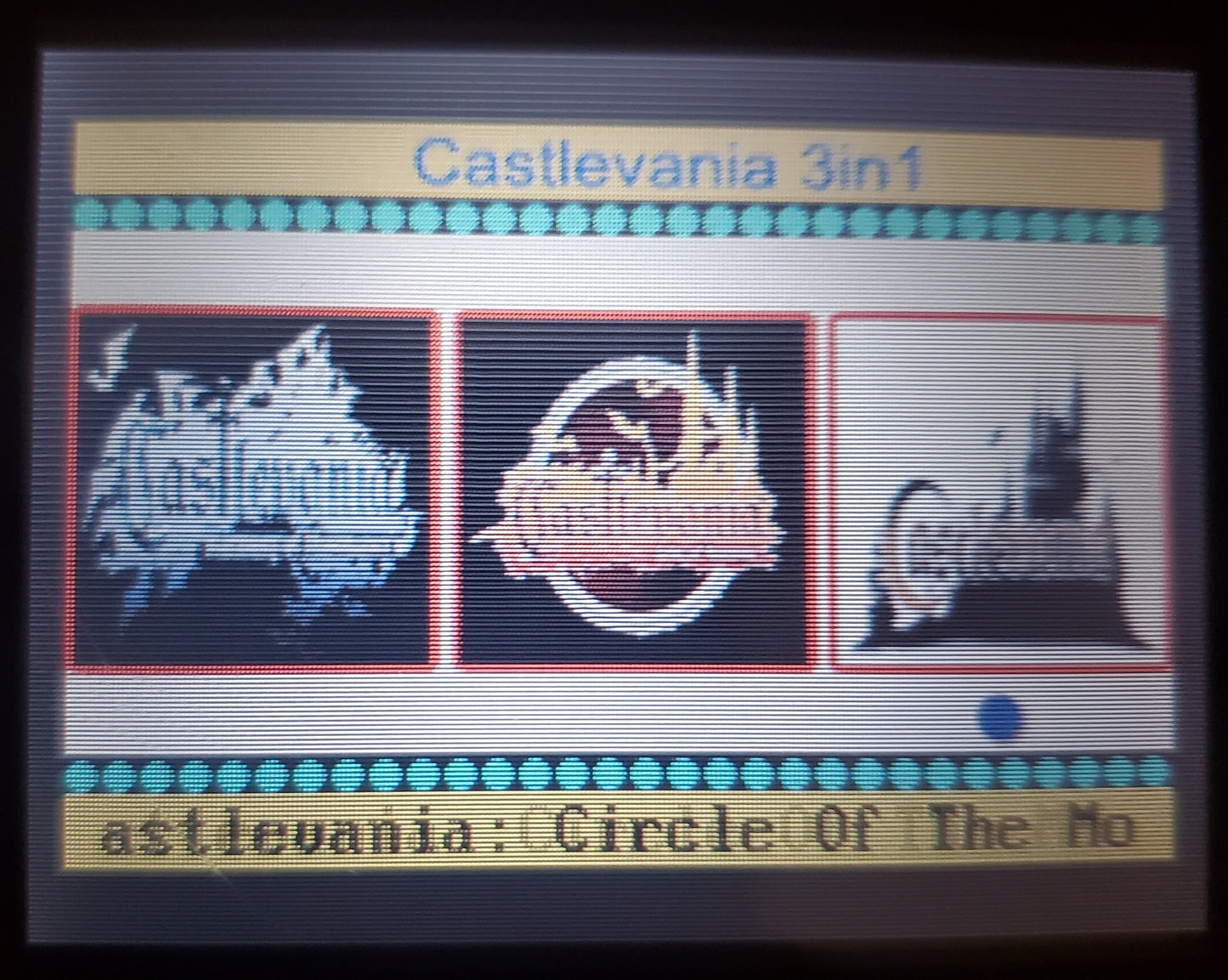 Castlevania Triple Pack Advance GBA Game Cartridge Boy Advance 3 in 1