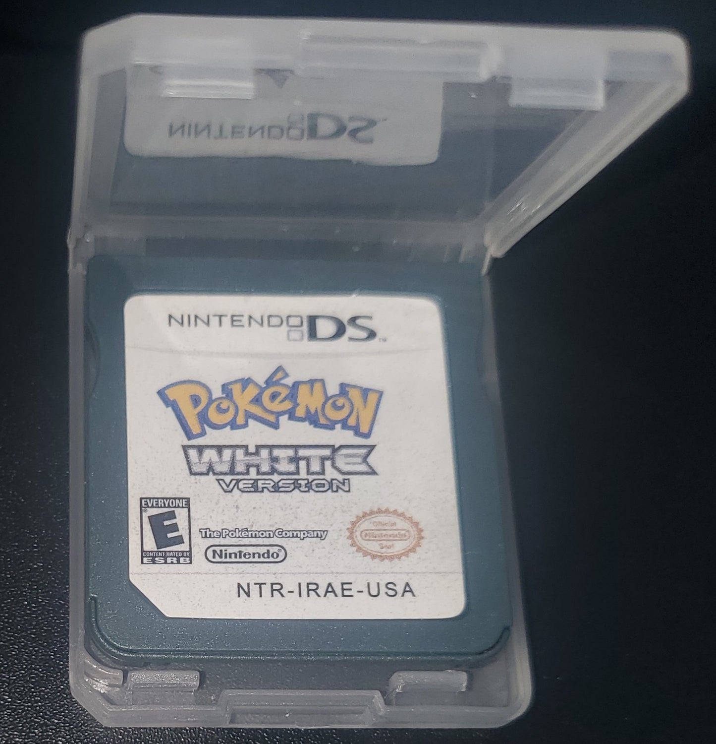 Pokemon White Version 1 Video Game Nintendo DS R4