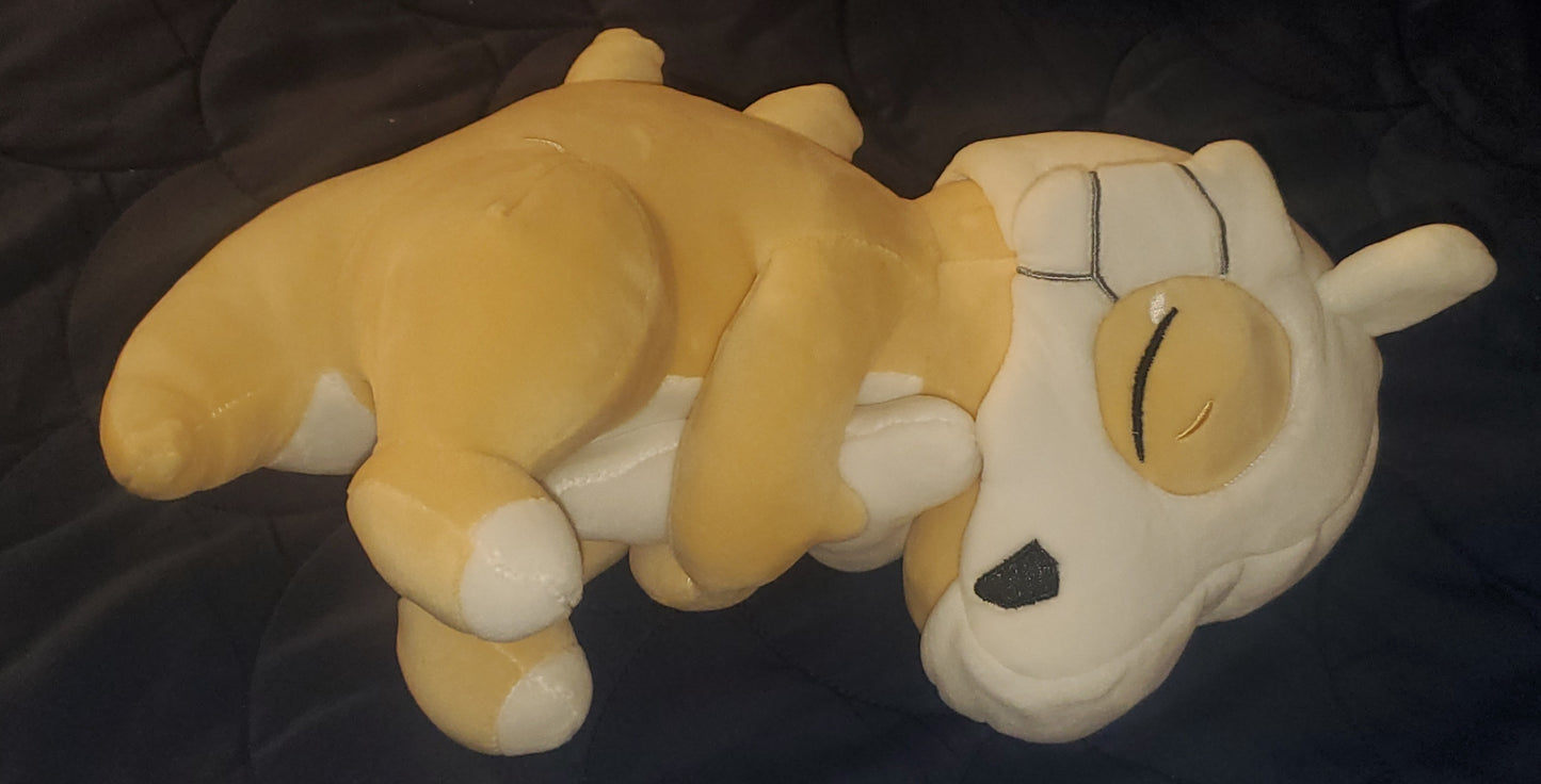 Pokemon Cubone Sleeping Plush Soft Stuffed Doll Toys Cute Collectible 30 CM Kids