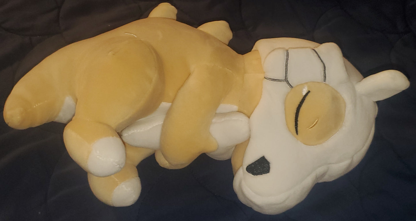 Pokemon Cubone Sleeping Plush Soft Stuffed Doll Toys Cute Collectible 30 CM Kids