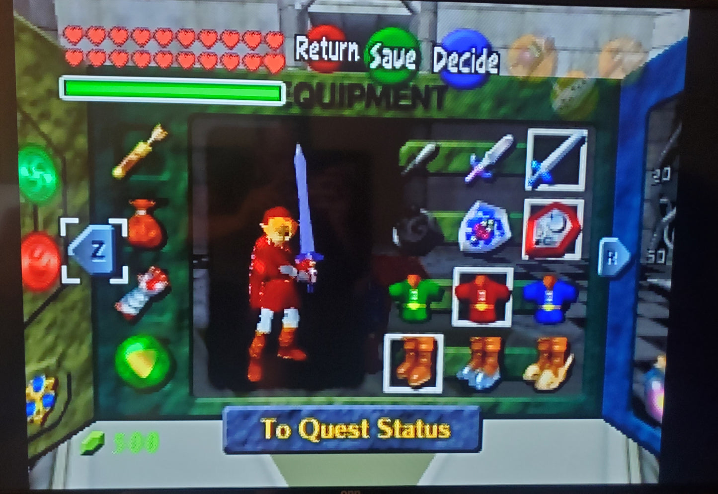 Legend of Zelda Ocarina of Time N64 Nintendo 64 Video Game Cartridge