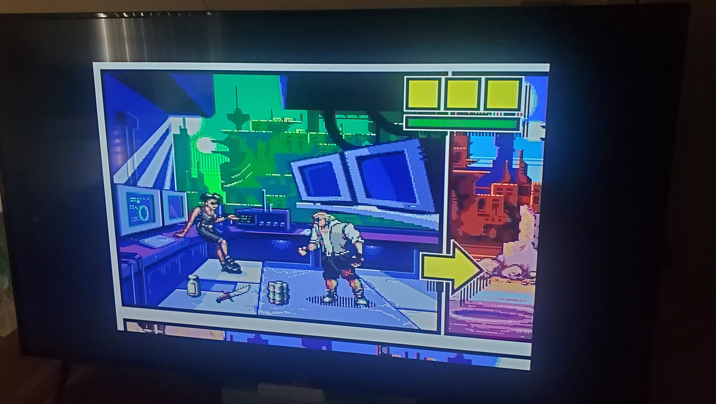 Comix Zone Sega Genesis Mega Drive Video Game Cartridge