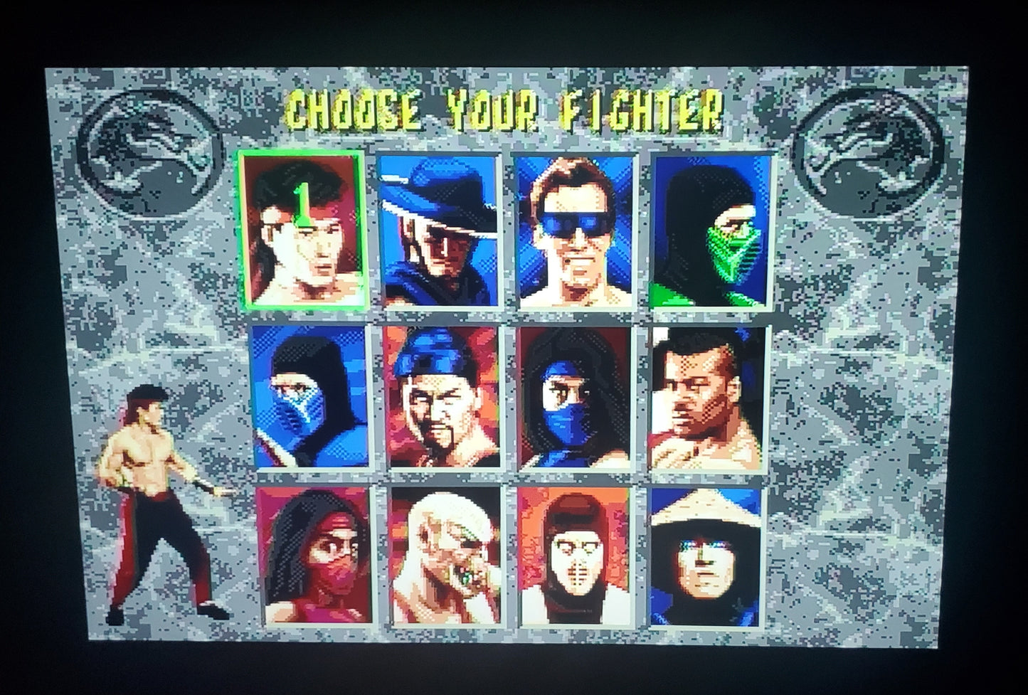 Mortal Kombat 2 Sega Genesis Mega Drive Video Game Cartridge