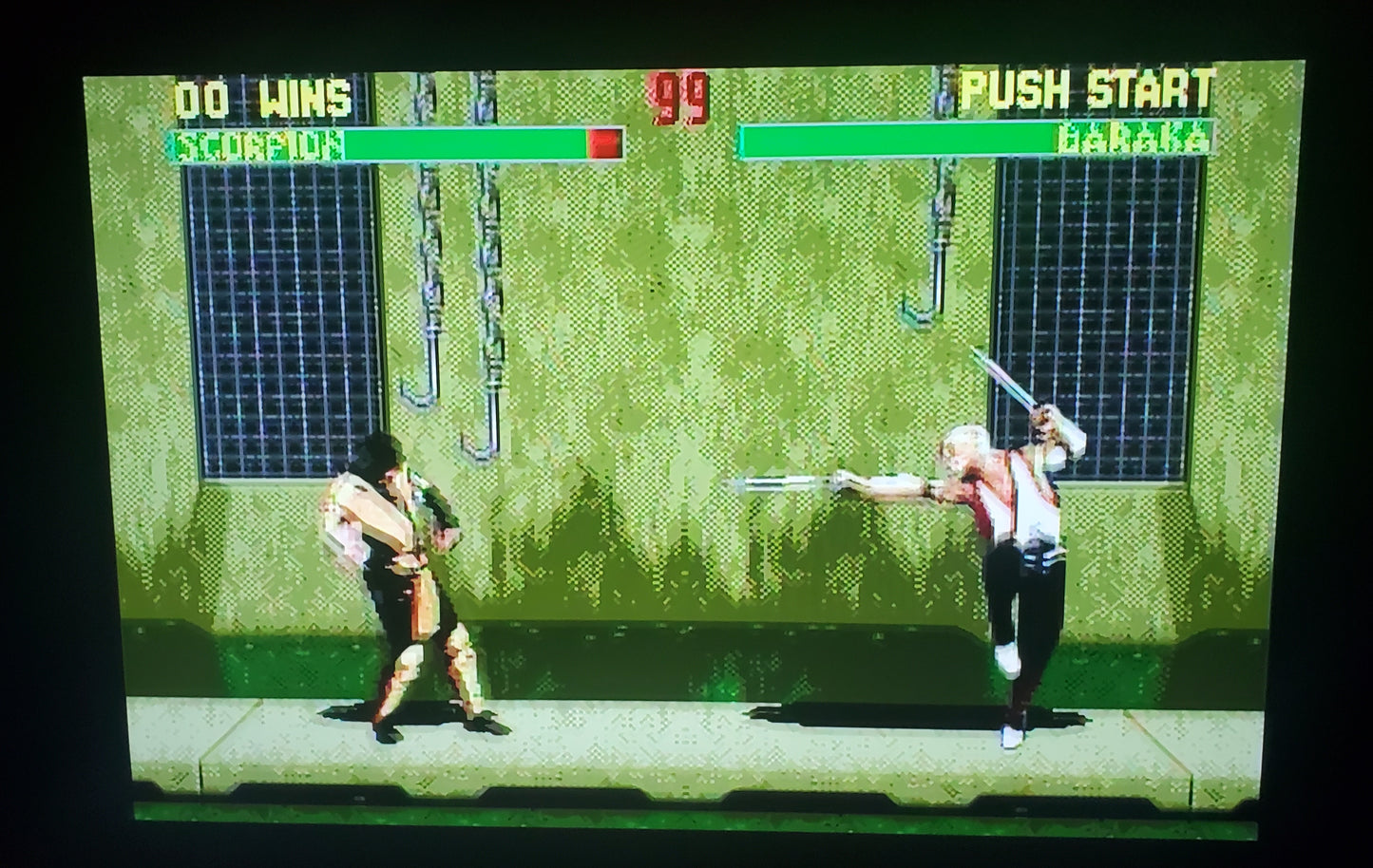 Mortal Kombat 2 Sega Genesis Mega Drive Video Game Cartridge