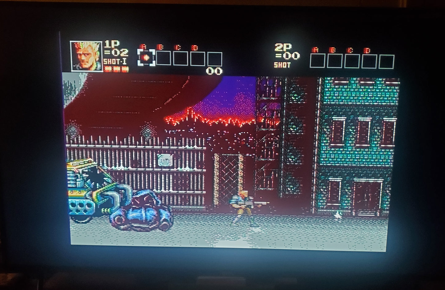 Contra Hard Corps Sega Genesis Mega Drive Video Game Cartridge