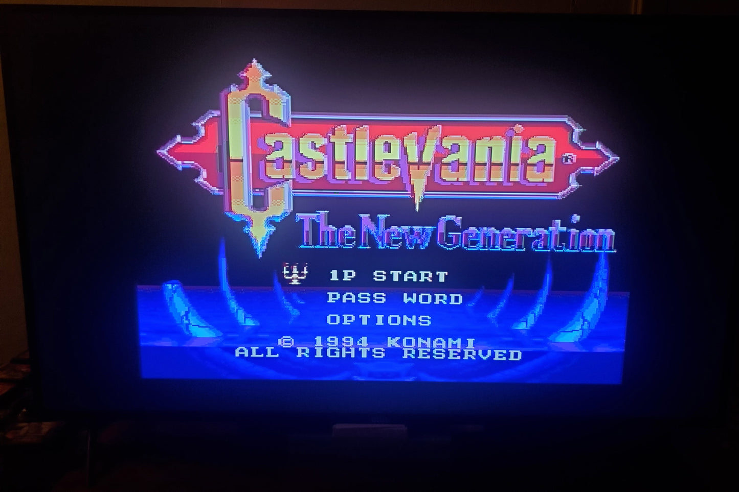Castlevania The New Generation Sega Genesis Mega Drive Video Game