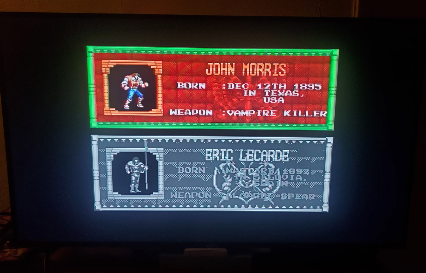 Castlevania The New Generation Sega Genesis Mega Drive Video Game