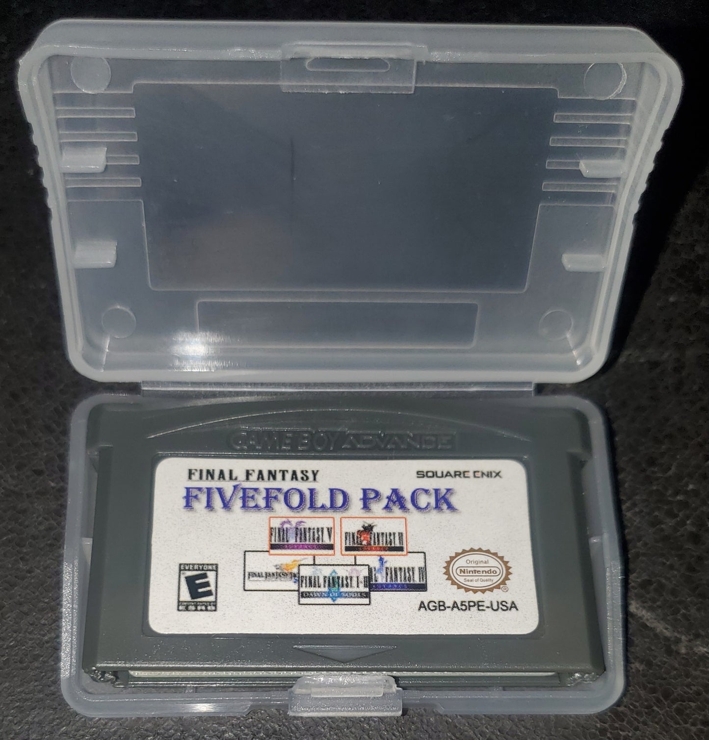 Final Fantasy 5 in 1 Fivefold Pack Video Game Cartridge GBA Game Boy Advance