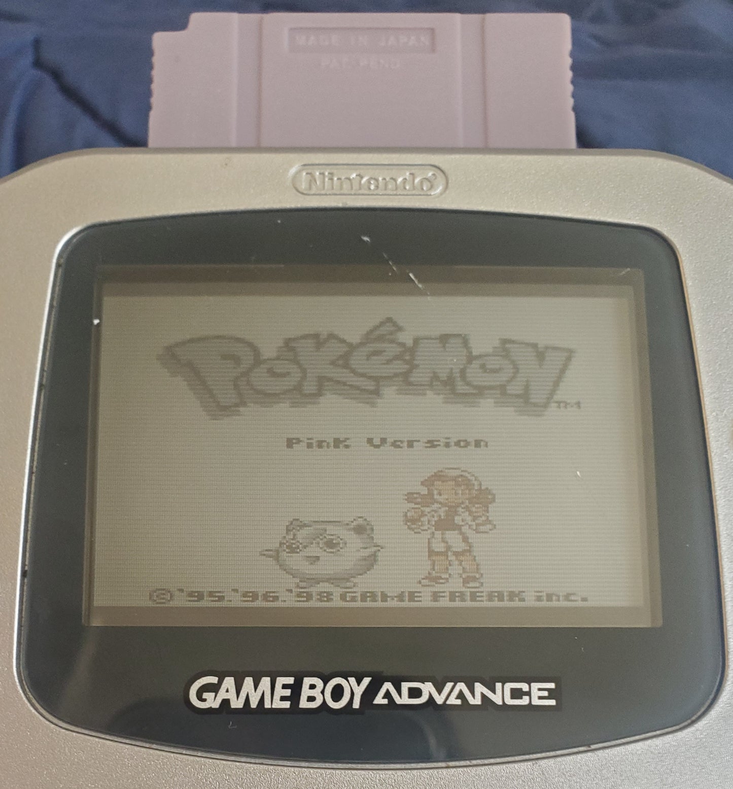 Pokemon Pink GBC ROM Hack Video Game Custom Gameboy Color