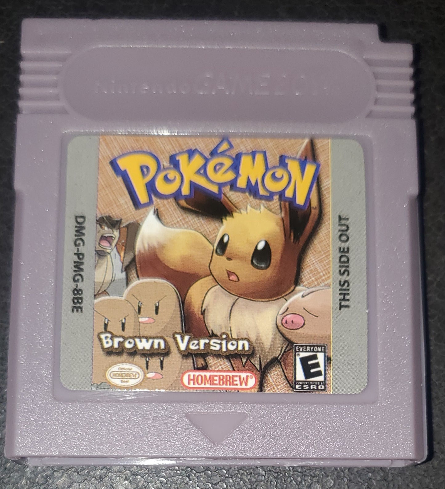 Pokemon Brown GBC ROM Hack Video Game Custom Gameboy Color