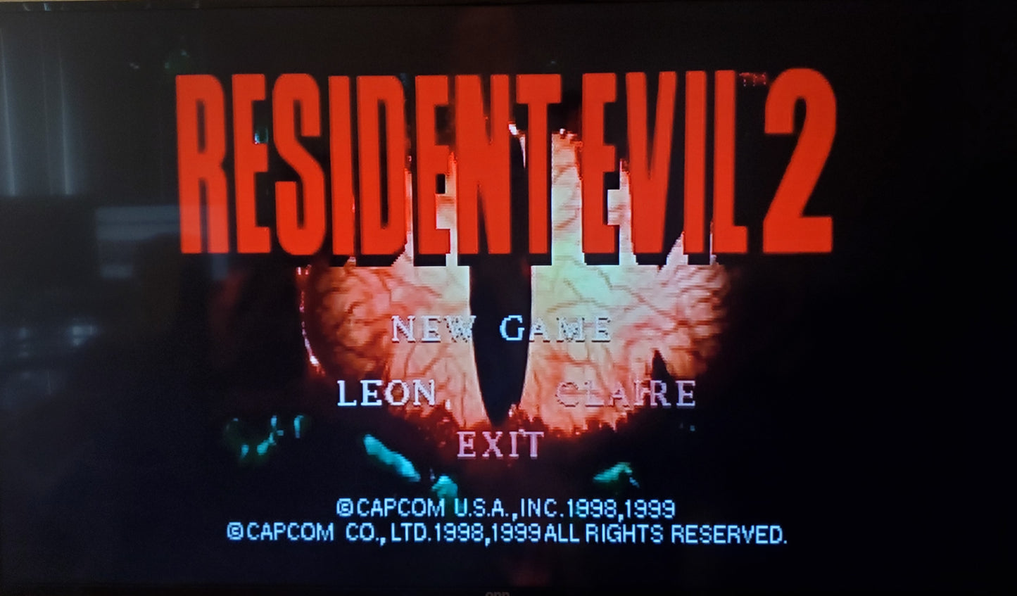 Resident Evil 2 Nintendo 64 N64 Video Game Cartridge 1999
