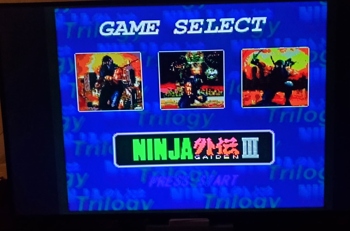 Ninja Gaiden Trilogy SNES Video Game Cartridge Super Nintendo