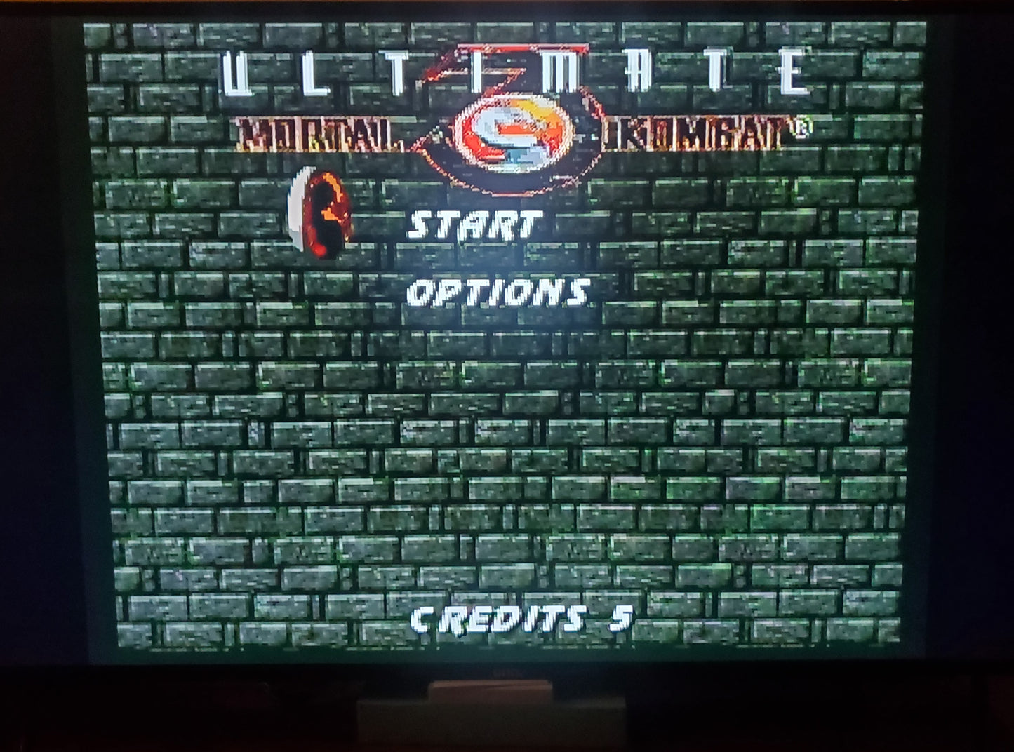 Ultimate Mortal Kombat 3 SNES Video Game Cartridge Super Nintendo