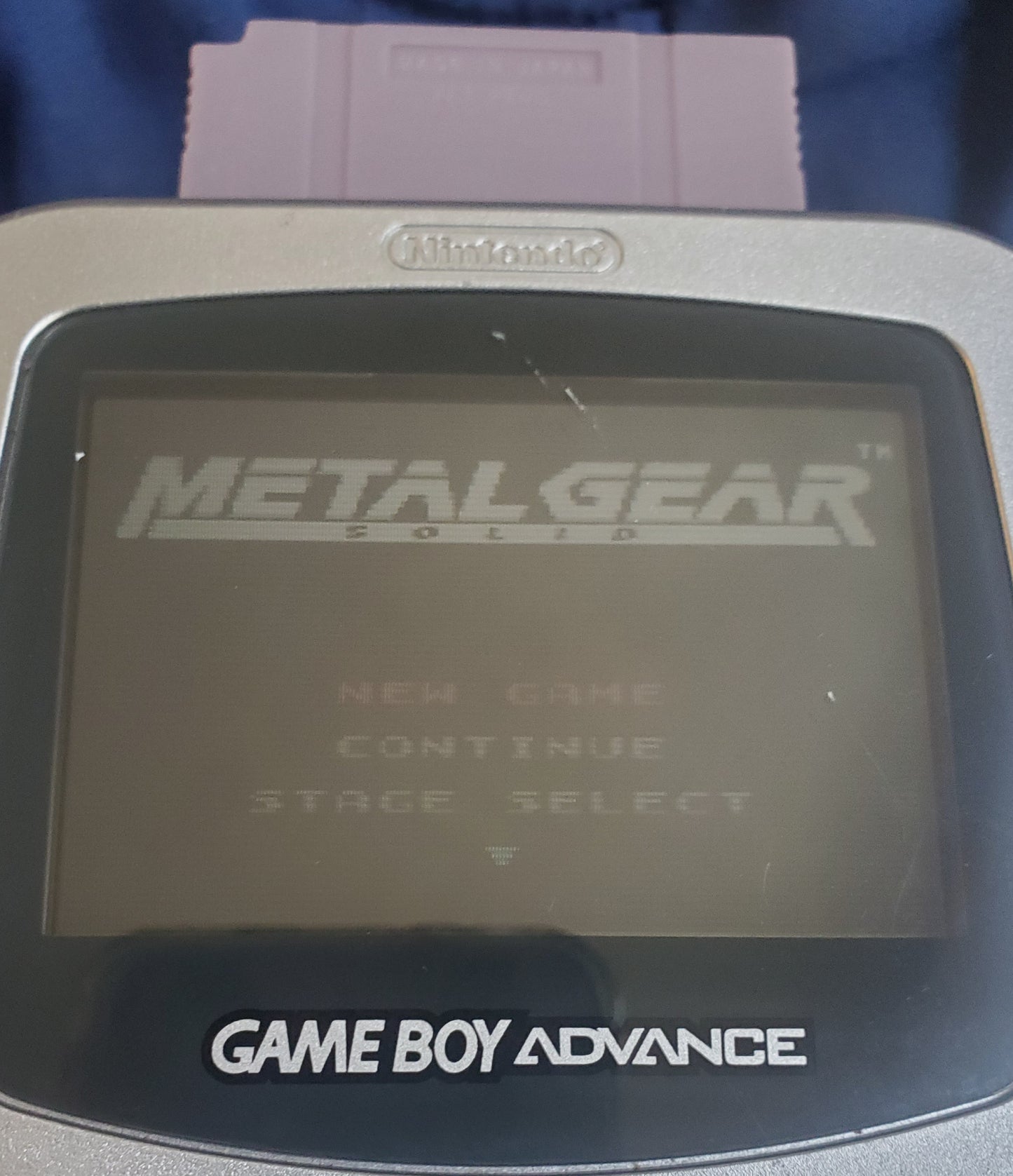 Metal Gear Solid GBC Video Game Catridge Gameboy Color