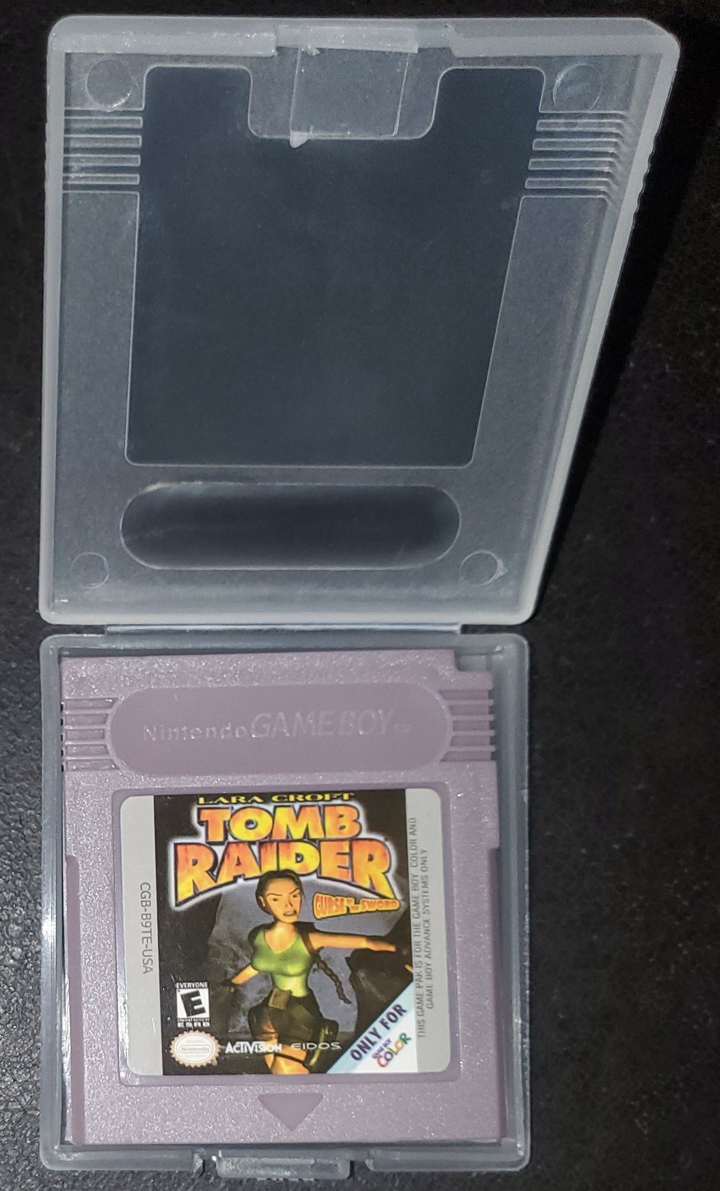 Tomb Raider Curse of the Sword GBC Video Game Catridge Gameboy Color