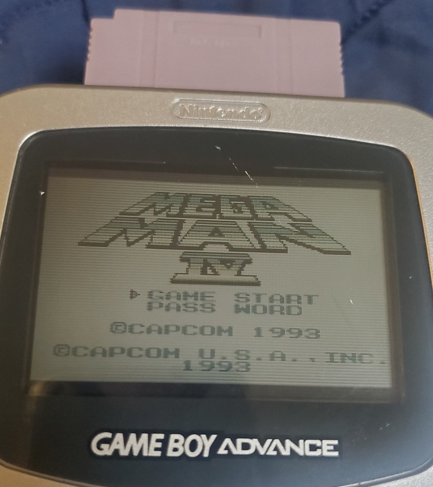 Mega Man 4 GB Video Game Boy