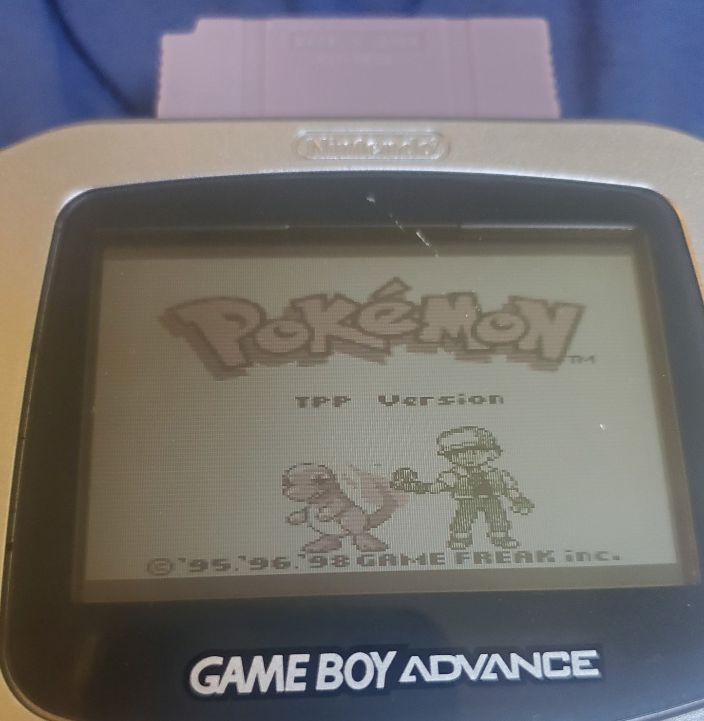 Pokemon TPP GBC ROM Hack Video Game Custom Gameboy Color