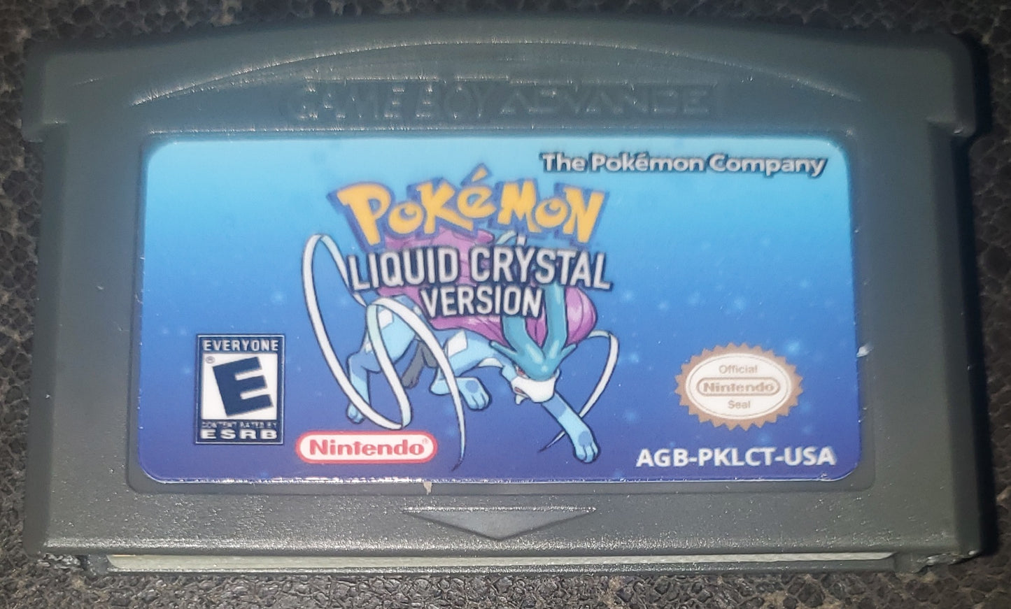 Pokemon Liquid Crystal GBA ROM Hack Video Game Custom Gameboy Advance