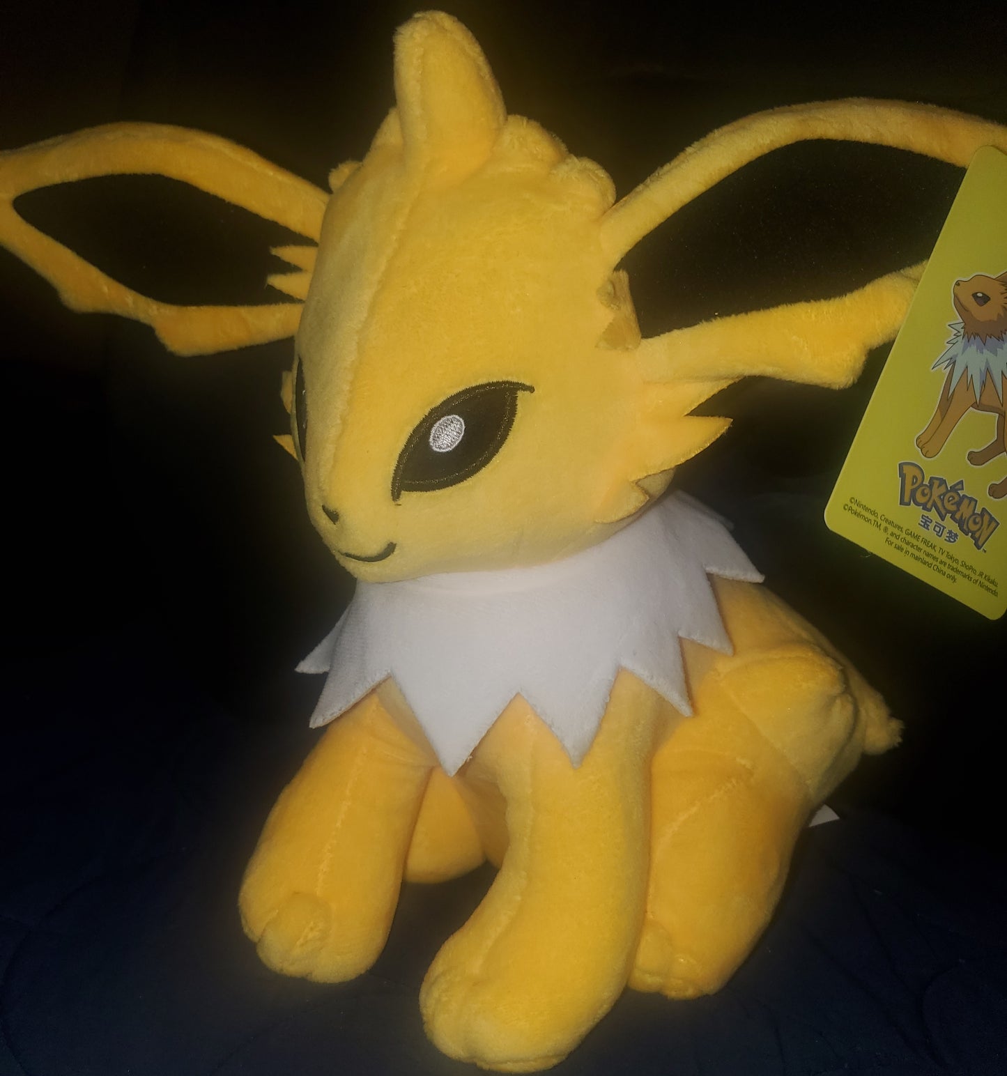 Pokemon Jolteon Plush Soft Stuffed Doll Toys Cute Kids Toy 27 CM