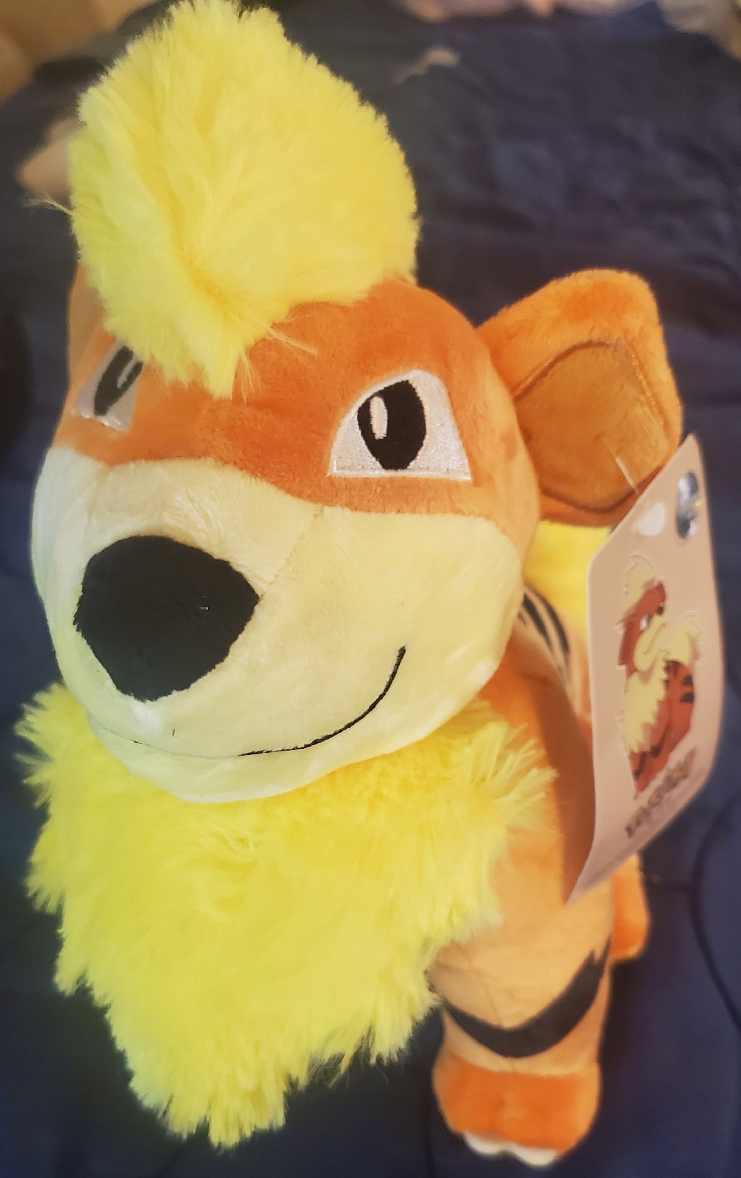 Pokemon Growlithe Plush Soft Stuffed Doll Toys Cute 28 CM Kids