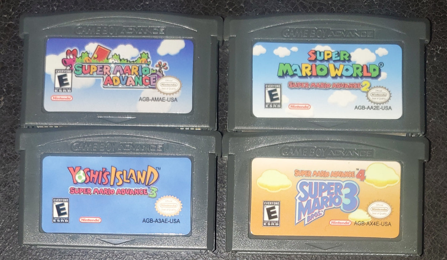 GBA Video Games Collection Bundle Lot Nintendo Gameboy Advance
