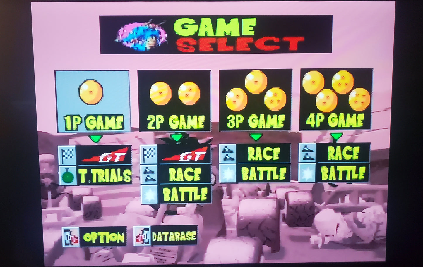 DragonBall Kart Video Game Cartridge N64 Nintendo 64