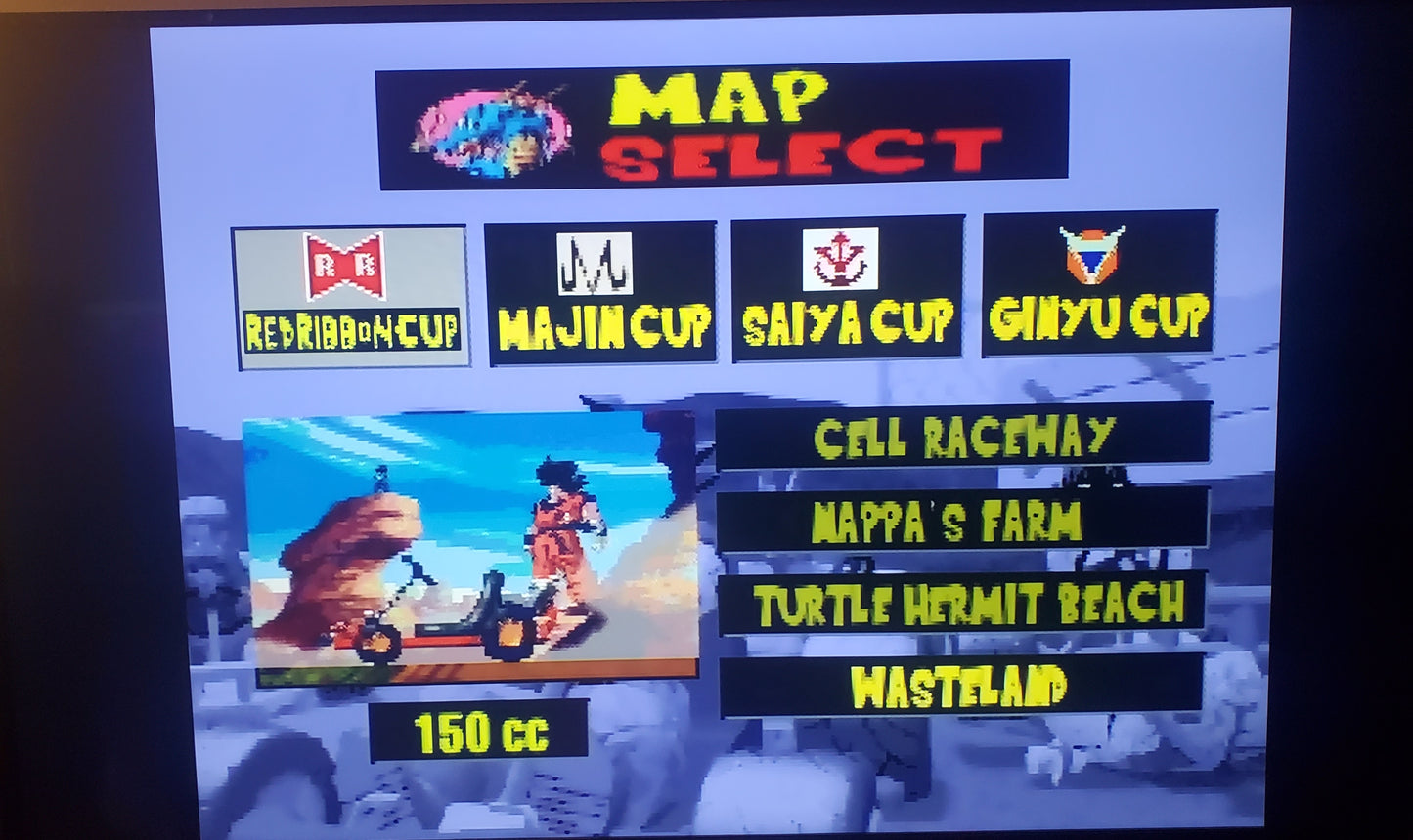 DragonBall Kart Video Game Cartridge N64 Nintendo 64
