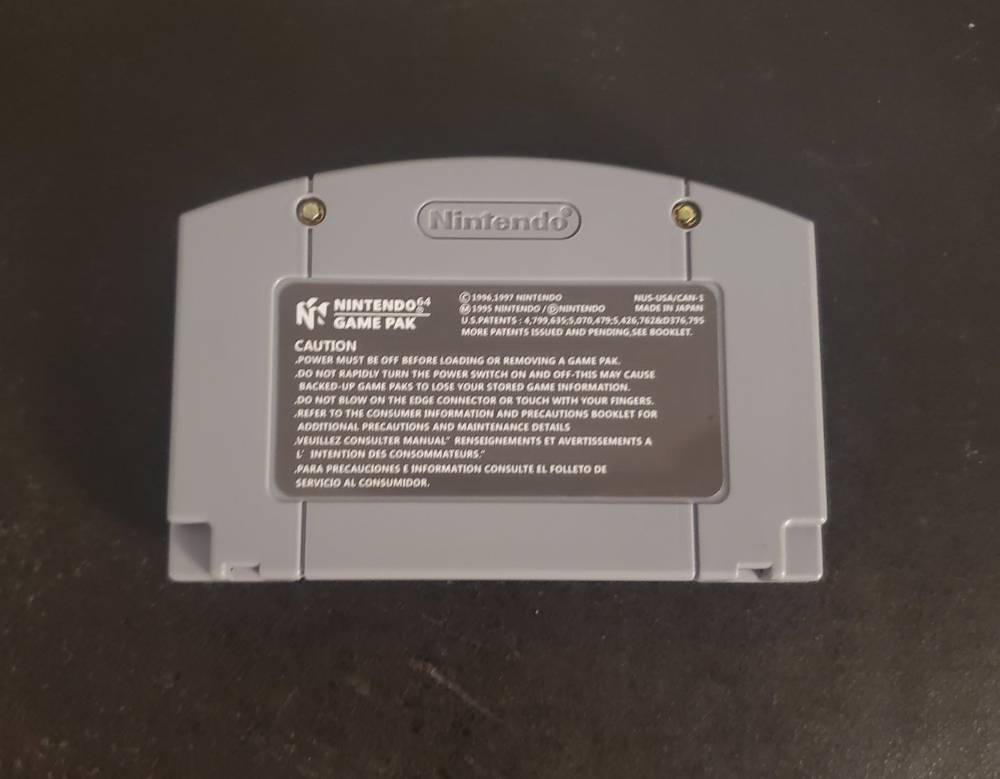 Road Rash Nintendo 64 N64 Video Game Cartridge