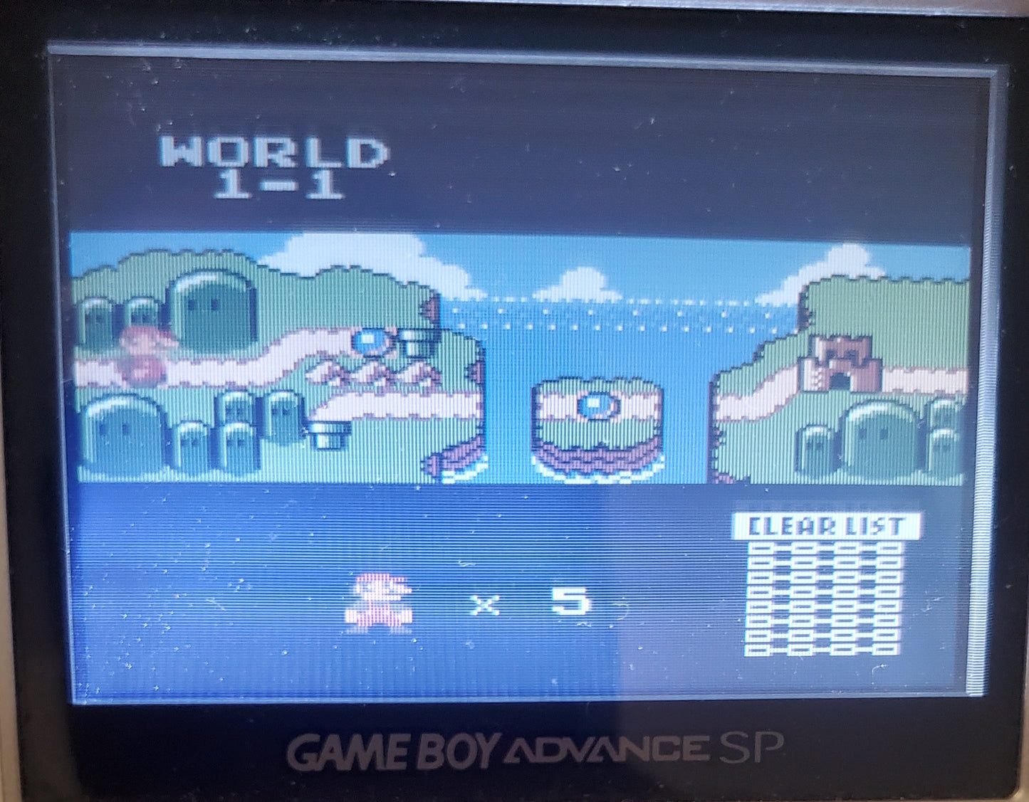 Super Mario Bros Deluxe GBC Video Game Catridge Gameboy Color