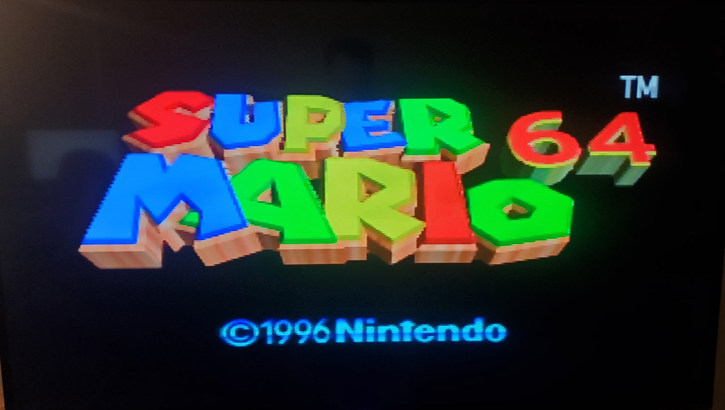 Super Mario 64 N64 Nintendo 64 Video Game Cartridge 1996