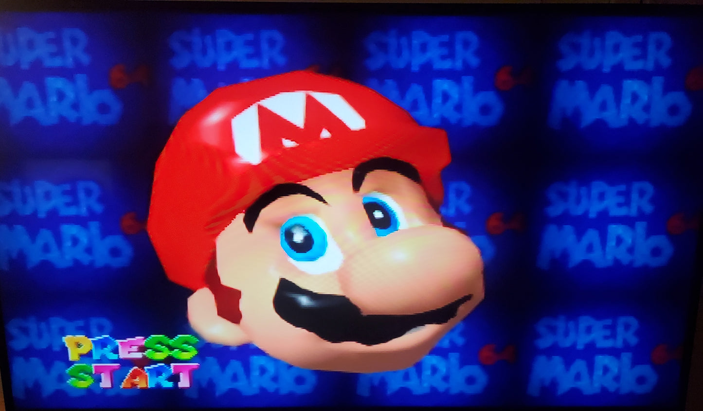 Super Mario 64 N64 Nintendo 64 Video Game Cartridge 1996