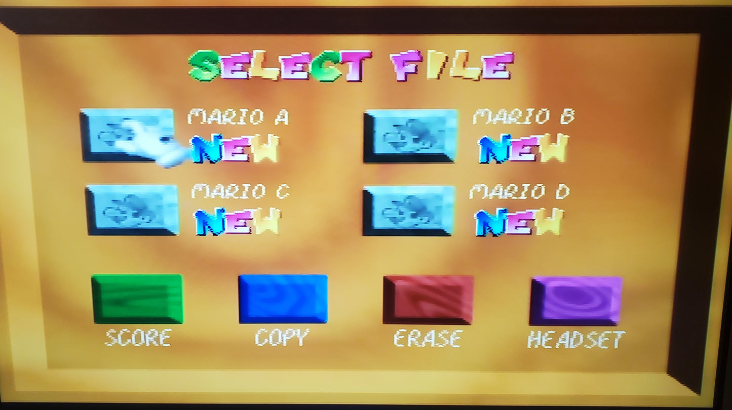 Super Mario 64 N64 Nintendo 64 Video Game Cartridge 1996