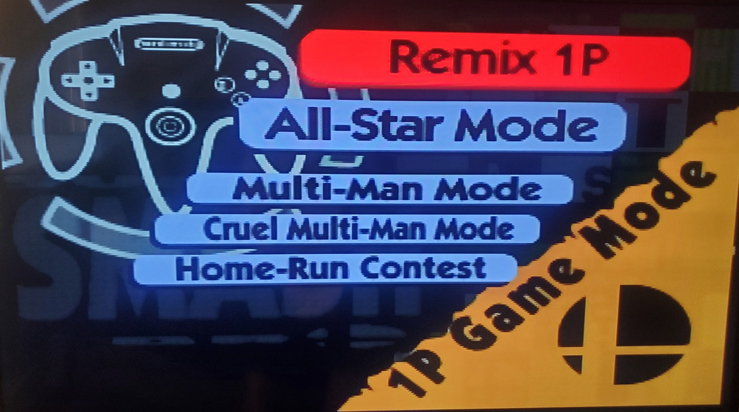 Super Smash Bros Remix N64 Nintendo 64 Video Game Cartridge