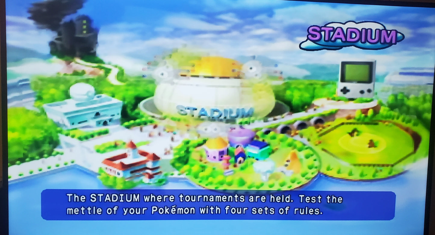 Pokemon Stadium 1 N64 Nintendo 64 Video Game Cartridge 1999
