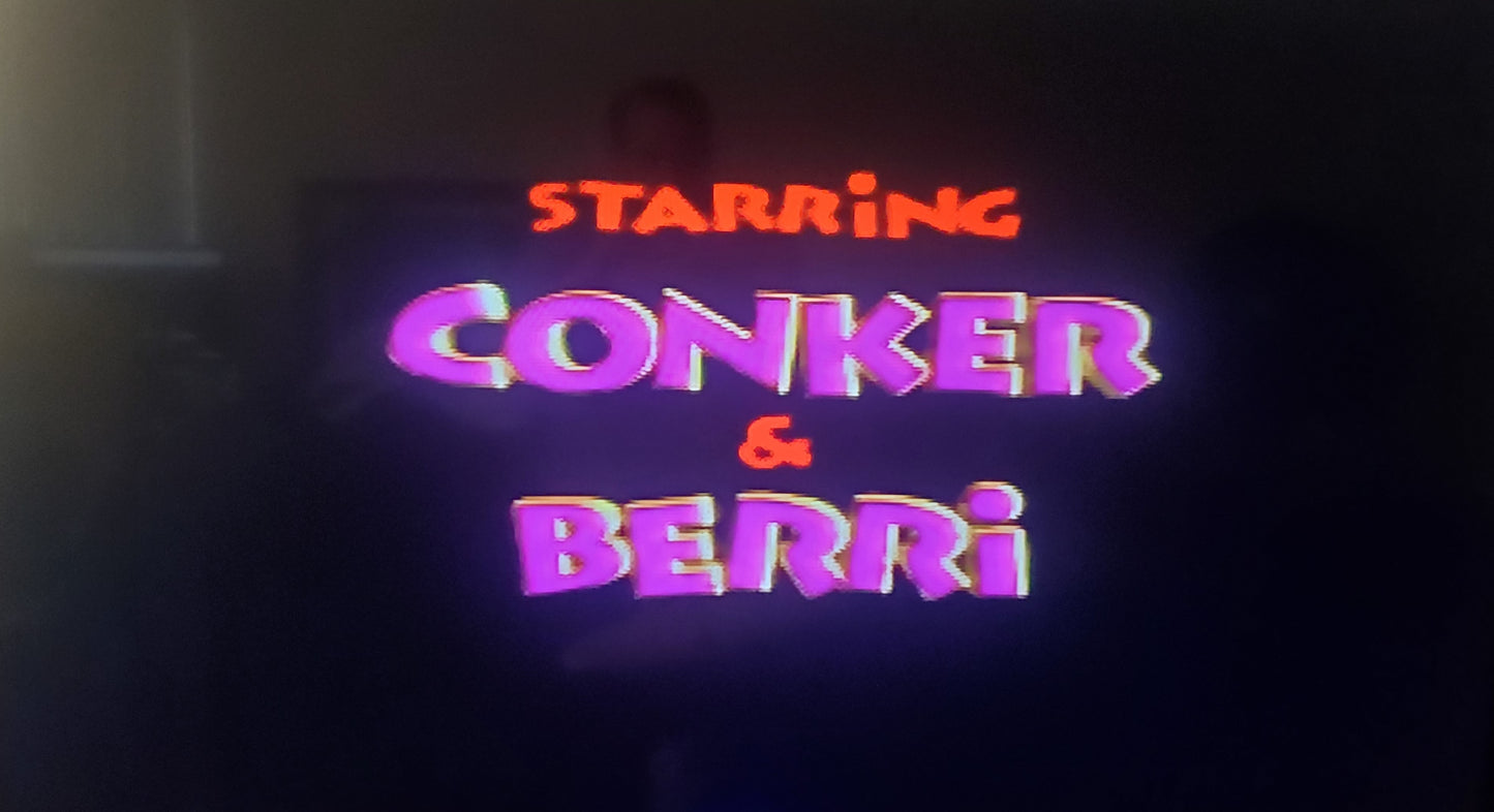 Conker's Bad Fur Day N64 Nintendo 64 Video Game Cartridge 2001