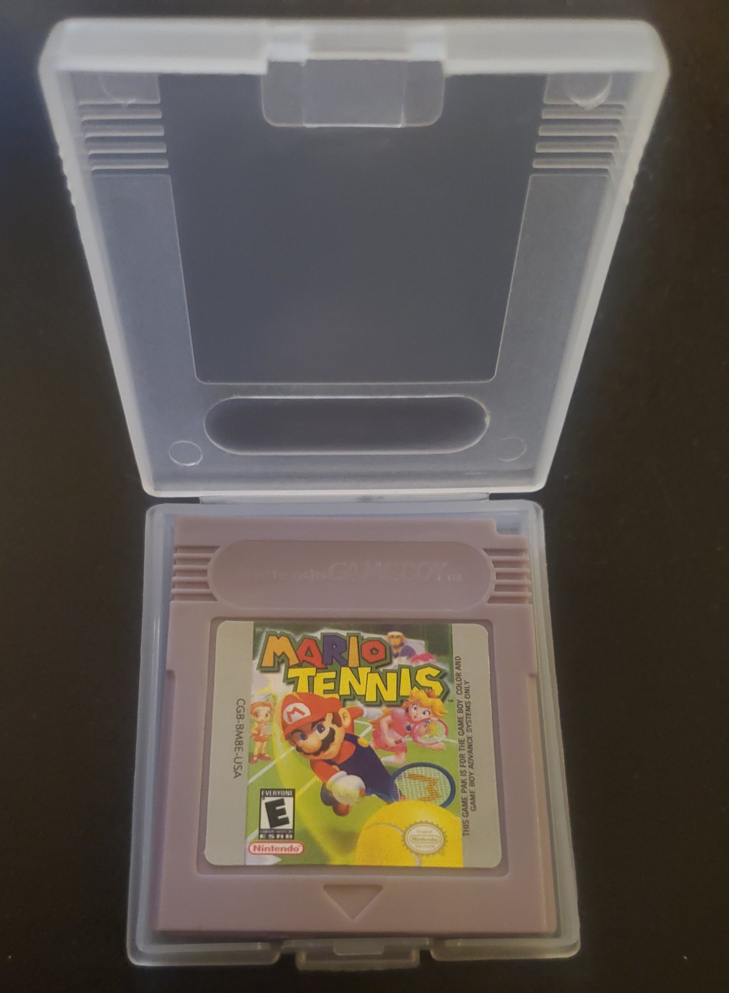 Mario Tennis GBC Video Game Catridge Gameboy Color