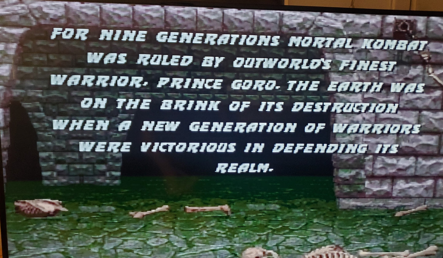 Mortal Kombat Trilogy N64 Nintendo 64 Video Game Cartridge