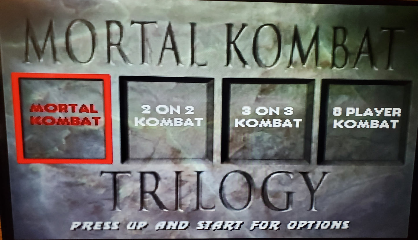 Mortal Kombat Trilogy N64 Nintendo 64 Video Game Cartridge