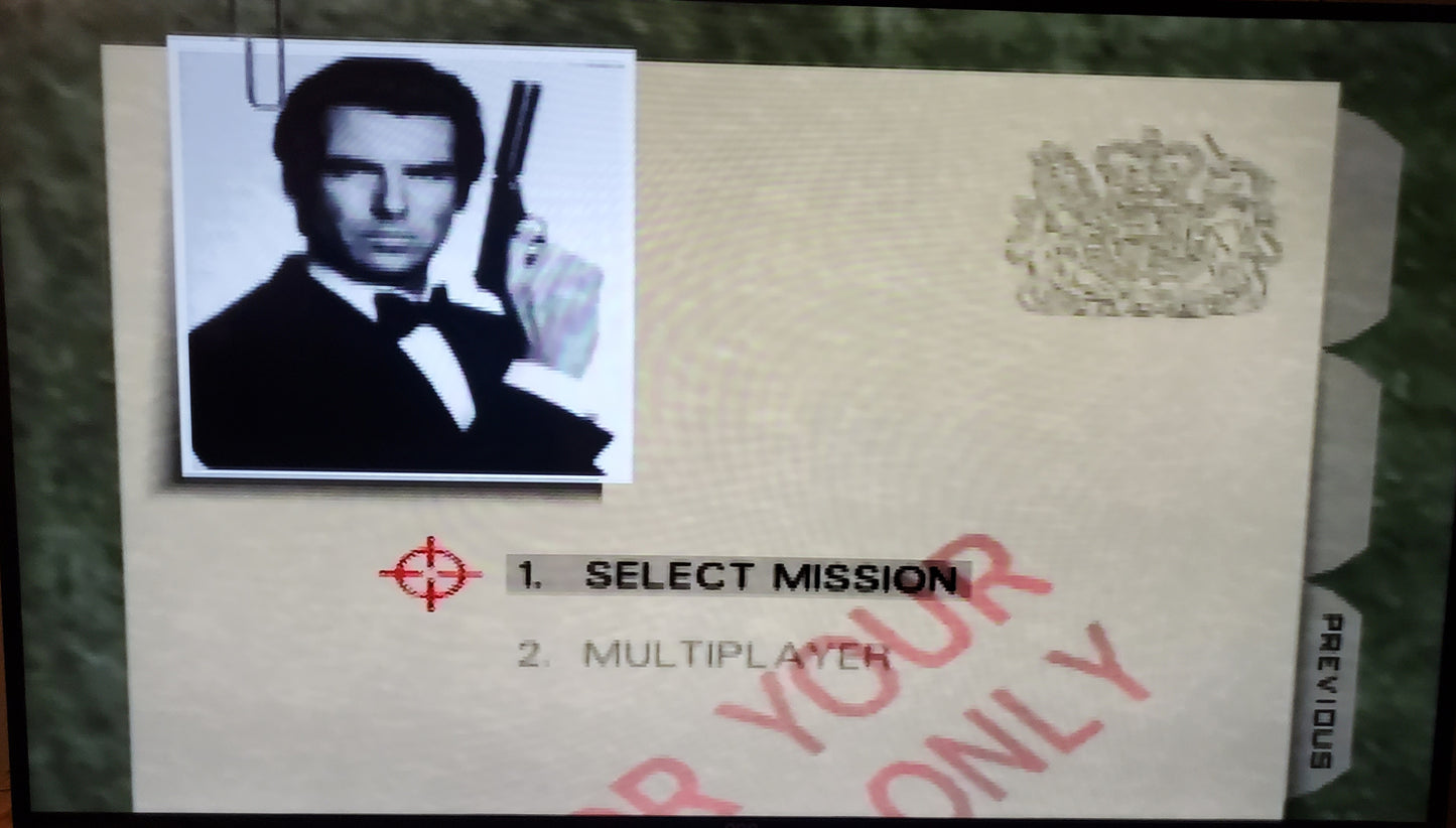Goldeneye 007 N64 Nintendo 64 Video Game Cartridge